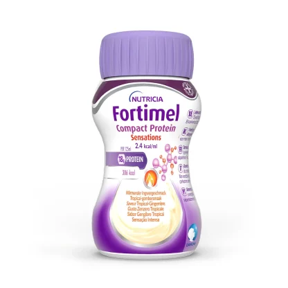 Fortimel Compact Protein - Sabores Sensoriais Tropical