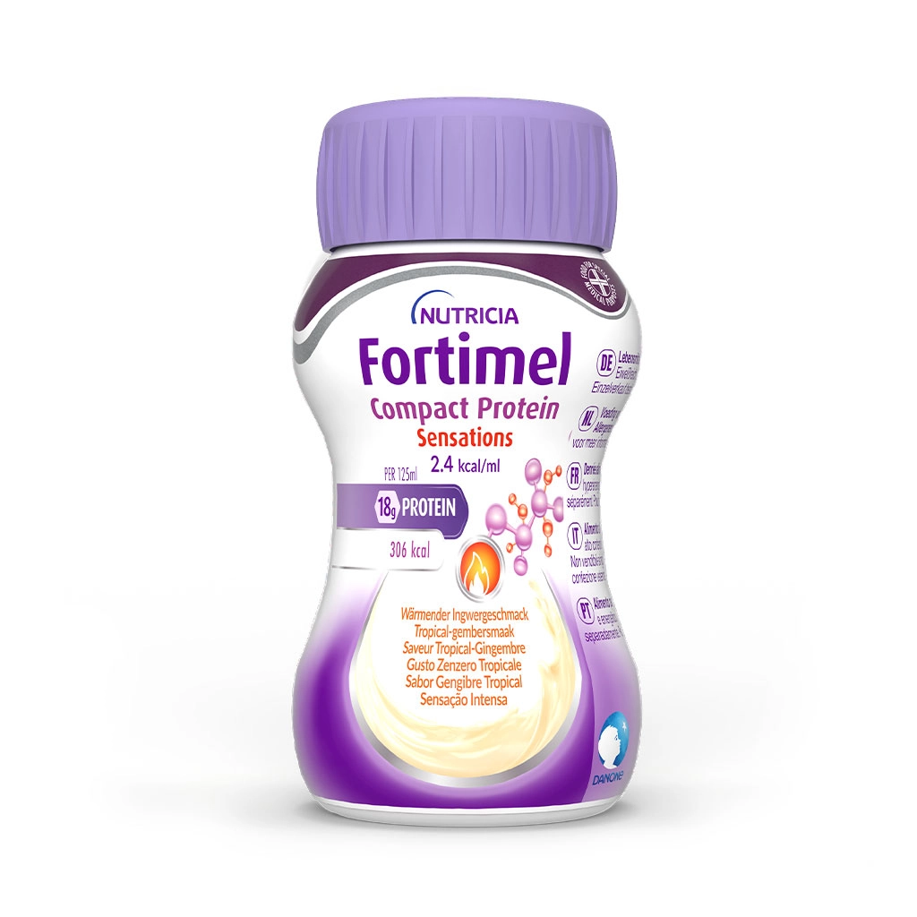 Fortimel Compact Protein - Sabores Sensoriais Tropical